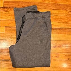 Nike Charcoal Sweatpants. Size large.